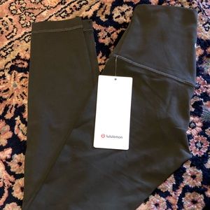 Lululemon align leggings 25” size 2 dark olive NWT